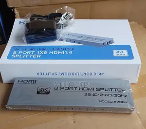 8 Port Hdmi Splitter 1 in 8 Out Eight-Port Hdmi