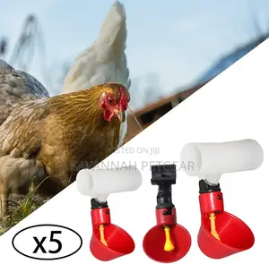 Poultry Water Drinking Cups for Chicken Hen Plastic Automatic Drinker