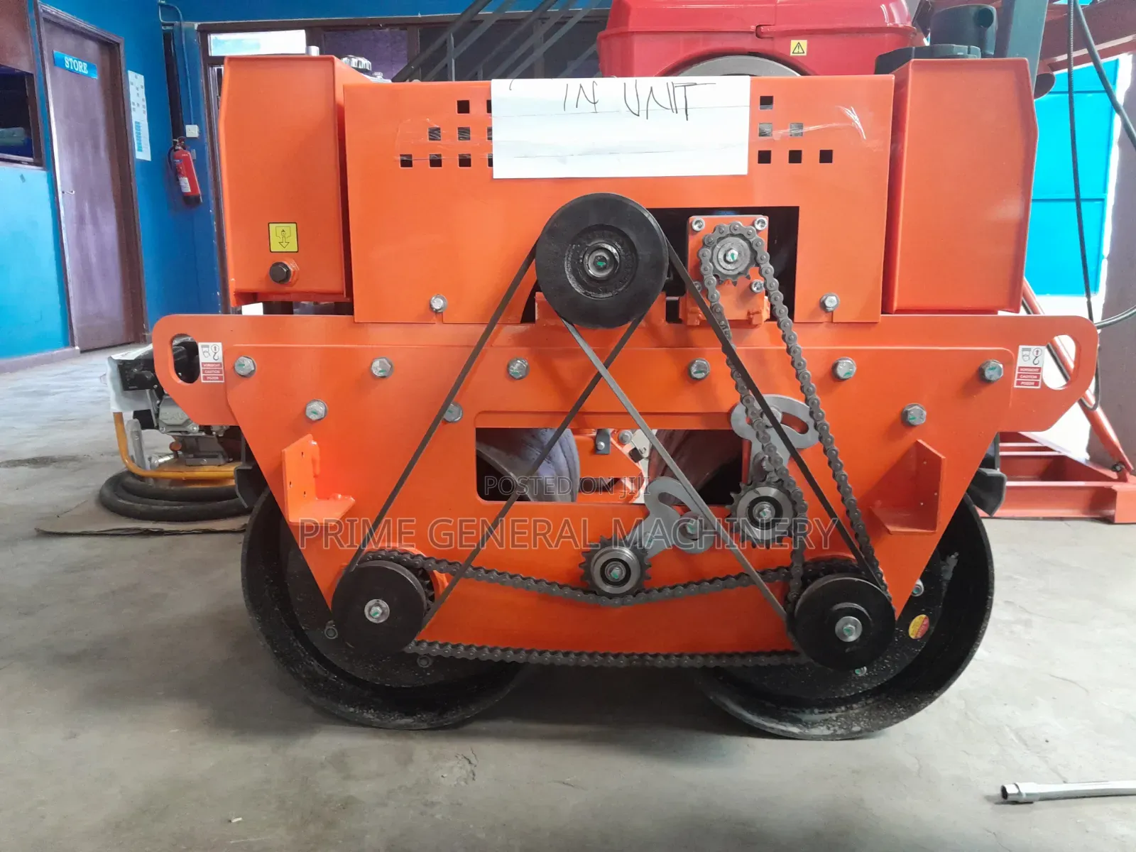 Double Drum Road Roller