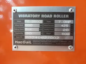 Double Drum Road Roller