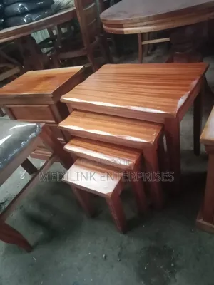Mahogany's Vanish Nestle Stools (Solid)