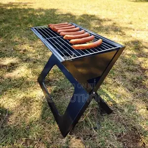 Minimalist Portable X Charcoal BBQ Grill