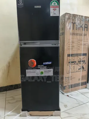 Ecomax 138l Double Door Fridge + Free Fridge Guard-