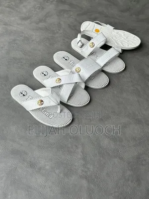 Timberland White Leather Sandals