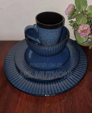 Retro 24pc Ceramic Dinner Sets