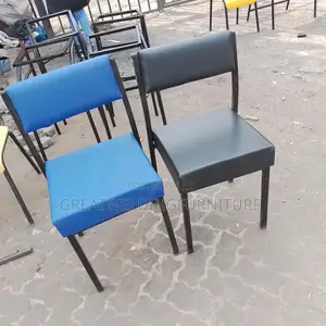 Moder Black and Blue Office Chair Hj