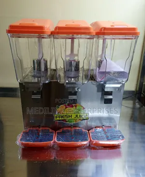Triple Compartments Juice Dispenser