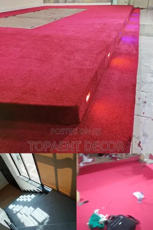 House Flooring, Staircase and Church Pulpit Wall to Wall 4mm Thick
