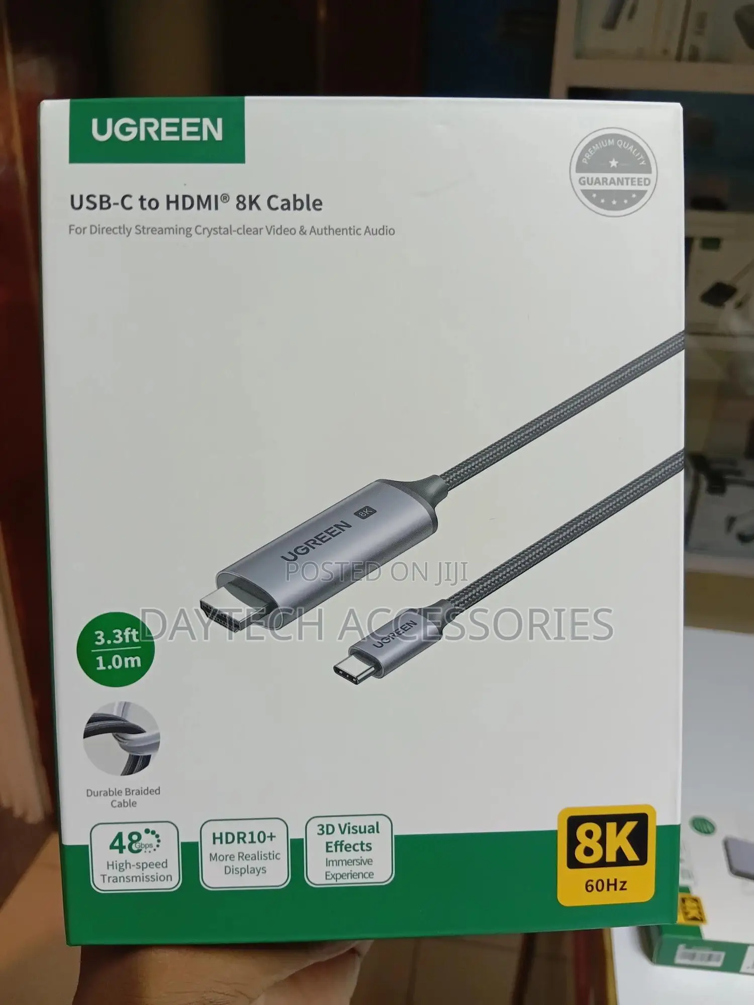 Ugreen Usb-C to Hdmi 2.1 Cable - Cm565