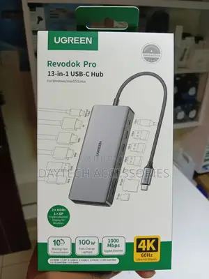 Ugreen Revodok Pro 13-in-1 Usb-C Hub Adapter.