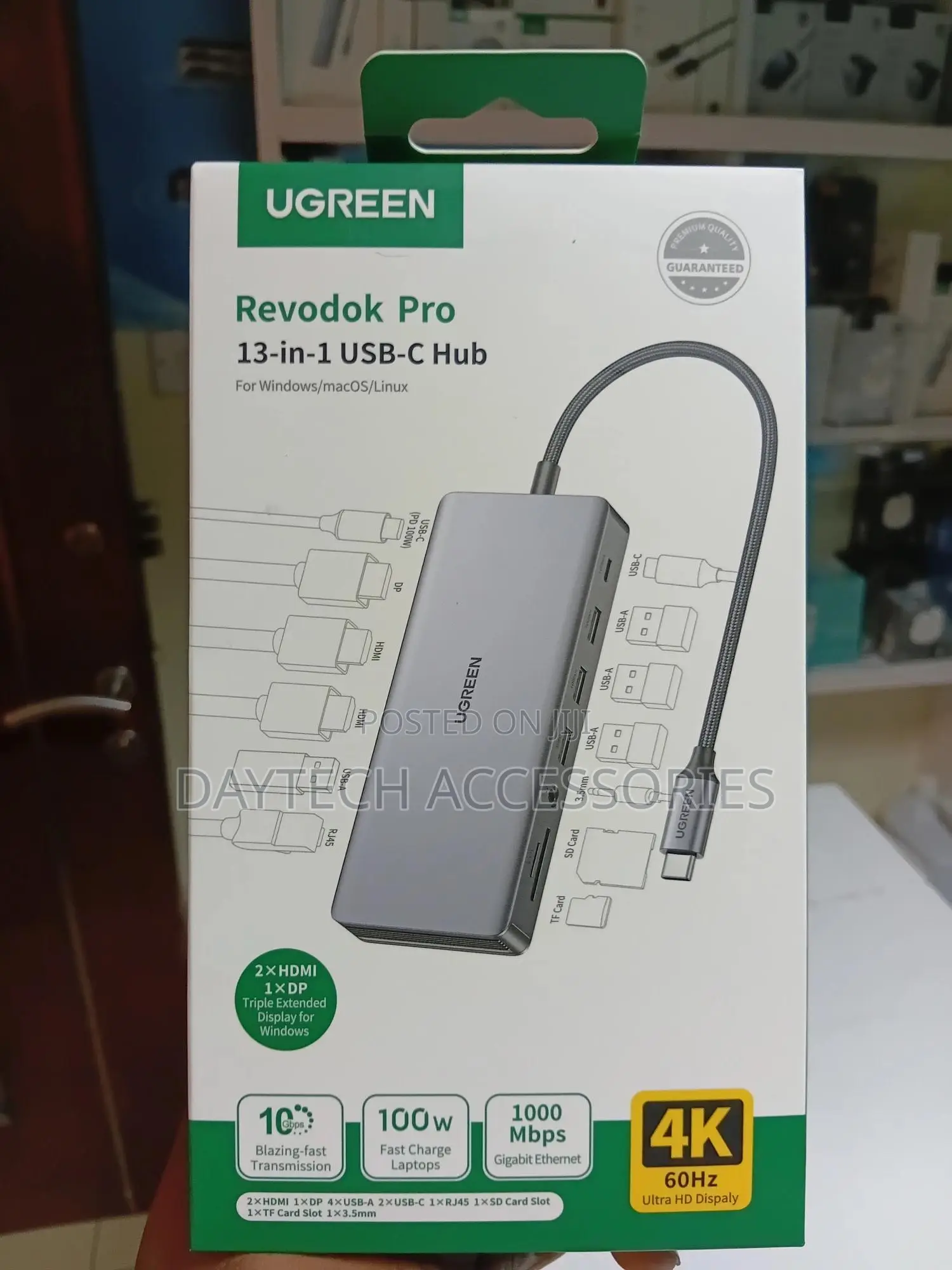 Ugreen Revodok Pro 13-in-1 Usb-C Multifunction Adapter (Cm681 / 15978)