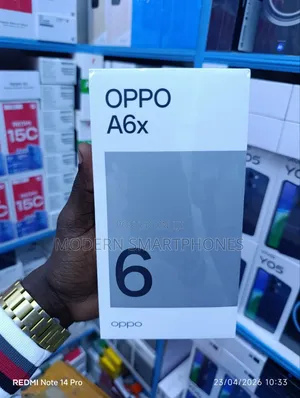 New Oppo A6x 64 GB Black