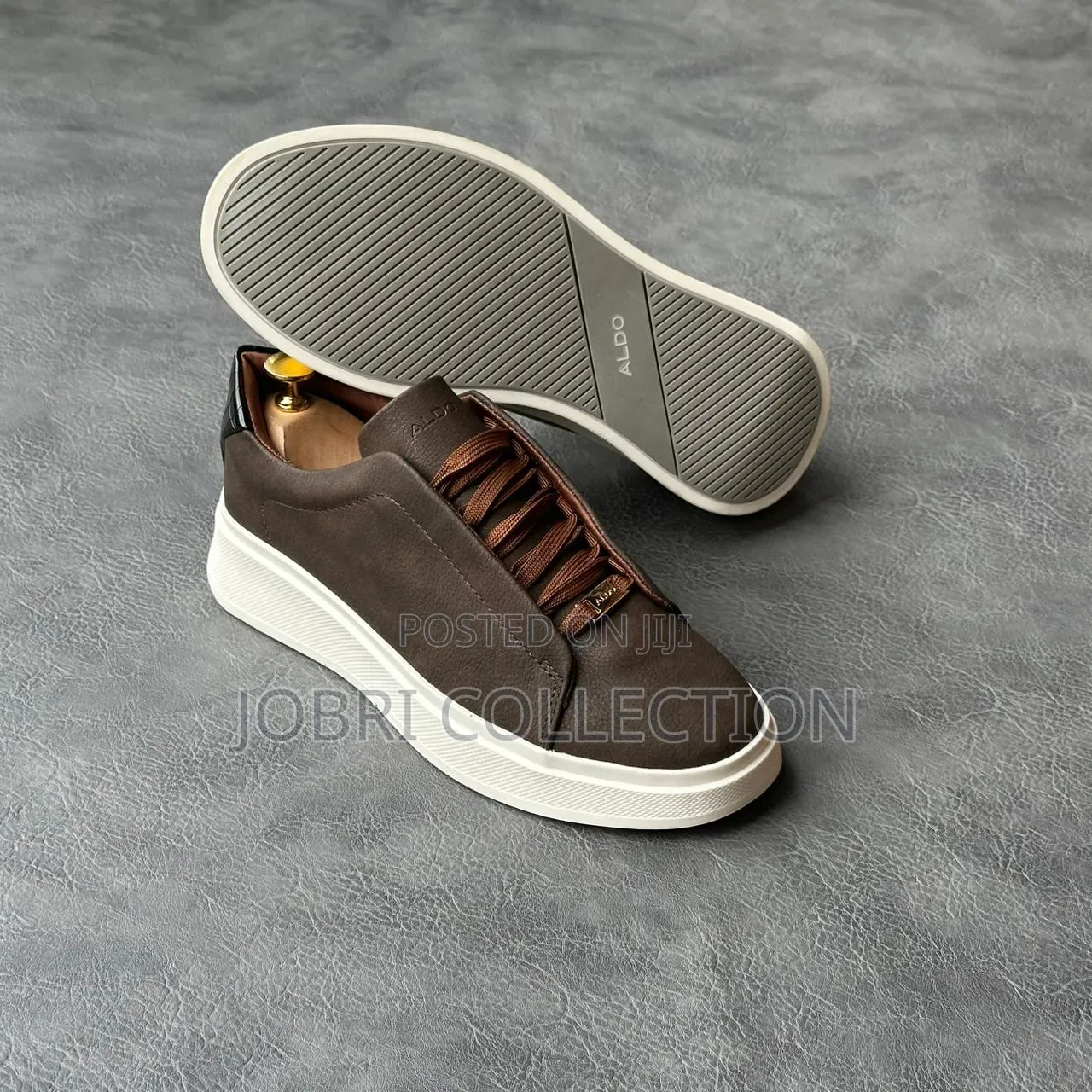 Authentic Aldo Leather Quality Casual Men Sneakers