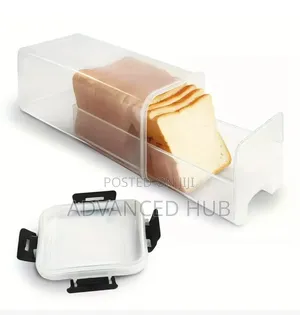 Clear Airtight Plastic Bread Storage Container