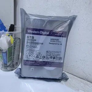 Wd Purple 8tb Hard Drive for DVR NVR CCTV Camera Storage