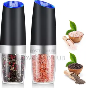 Electric Gravity Salt and Pepper Grinder