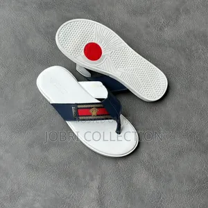 Authentic Versace Leather Open Mens Sandals