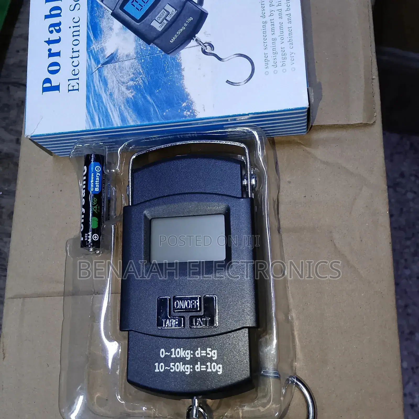 Portable Electronic Scale Maximum 50 Kg