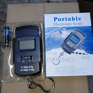 Electronic Portable Scale Maximum 50kg , Battery Powered