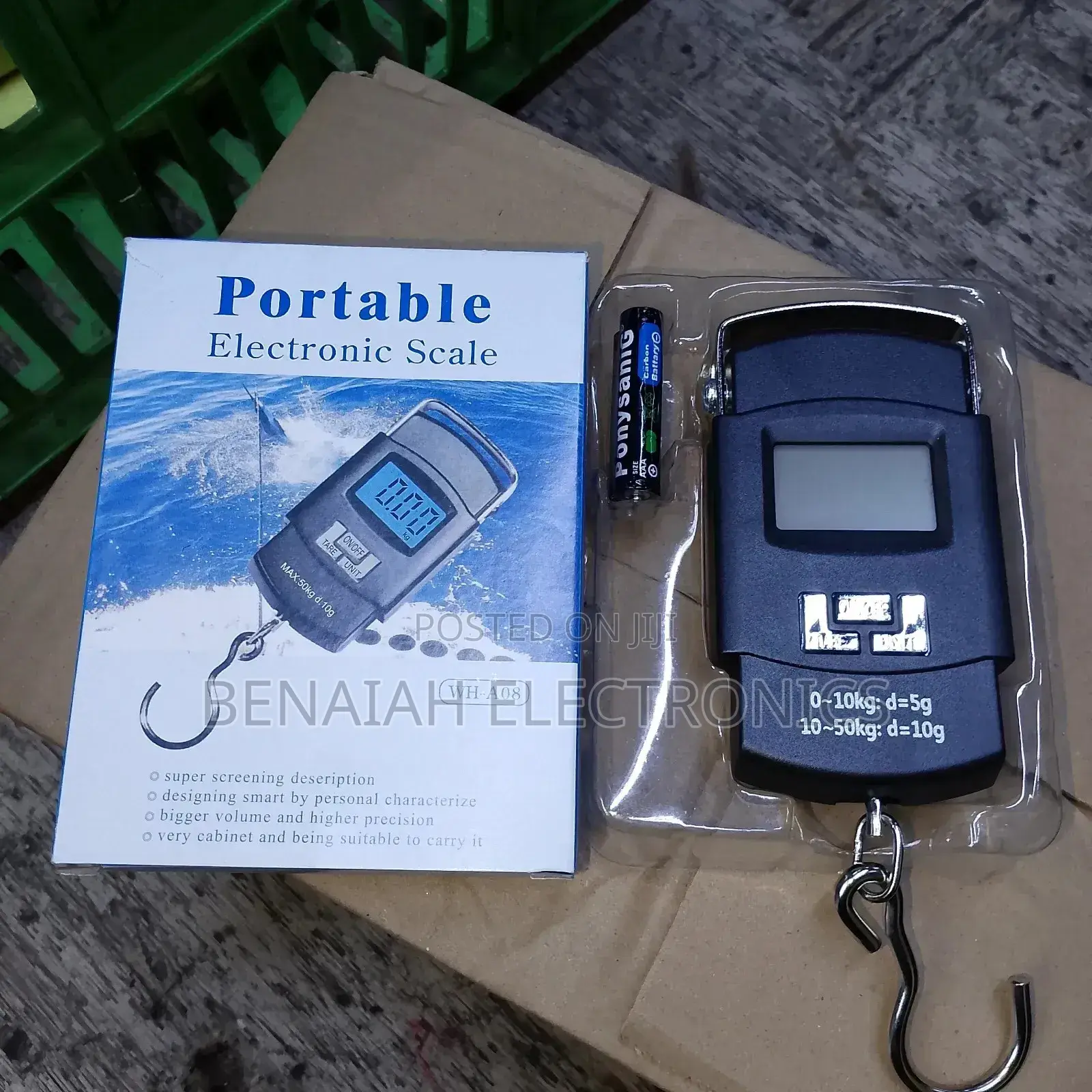 Electronic Portable Scale Wh-Ao8 Max 50g Battery Powered