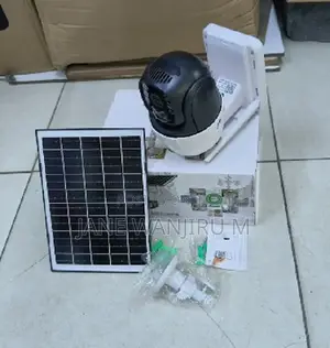 V380 4g Solar Powered CCTV Camera