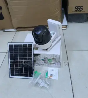 New Single Lens Single Solar Panel V380 Pro Outdoor CCTV Camera