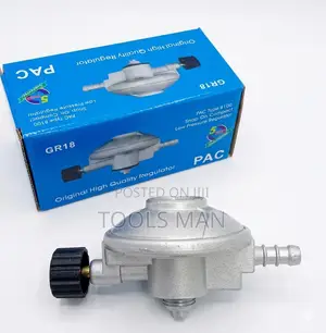 Original Pac Type B100 6kg Gas Regulator - Gr18 Snap-on Low Pressure