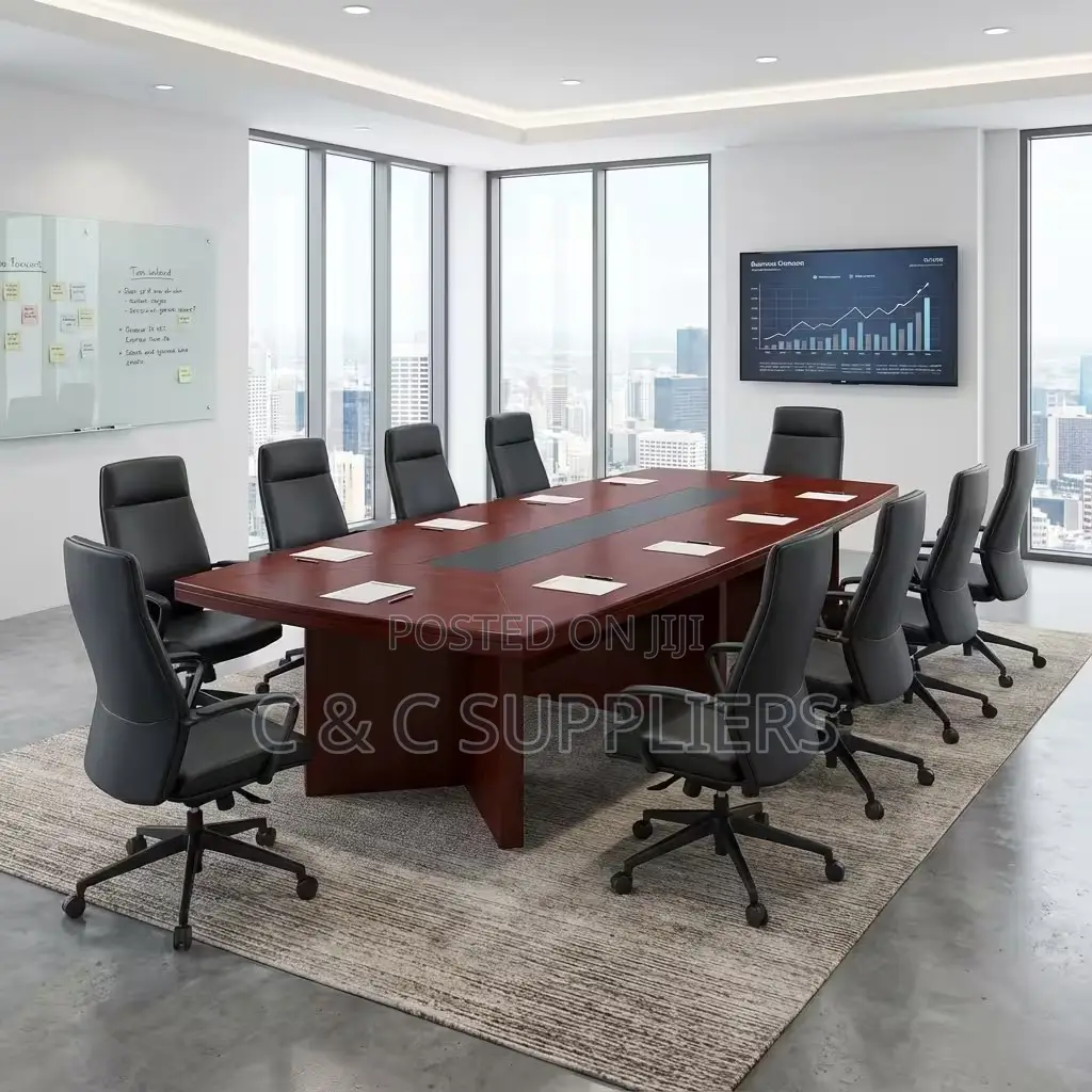 Office Desks; 3000mm Imported Office Boardroom Table