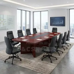 Office Desks; 3000mm Imported Office Boardroom Table