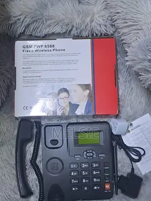 GSM Desk Phone 6588 Quad-Band Fixed Wireless Landline Replacement