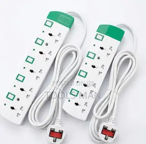 High Astra 4-Way Heavy Duty Extension Socket 13a -3m Long Cable.