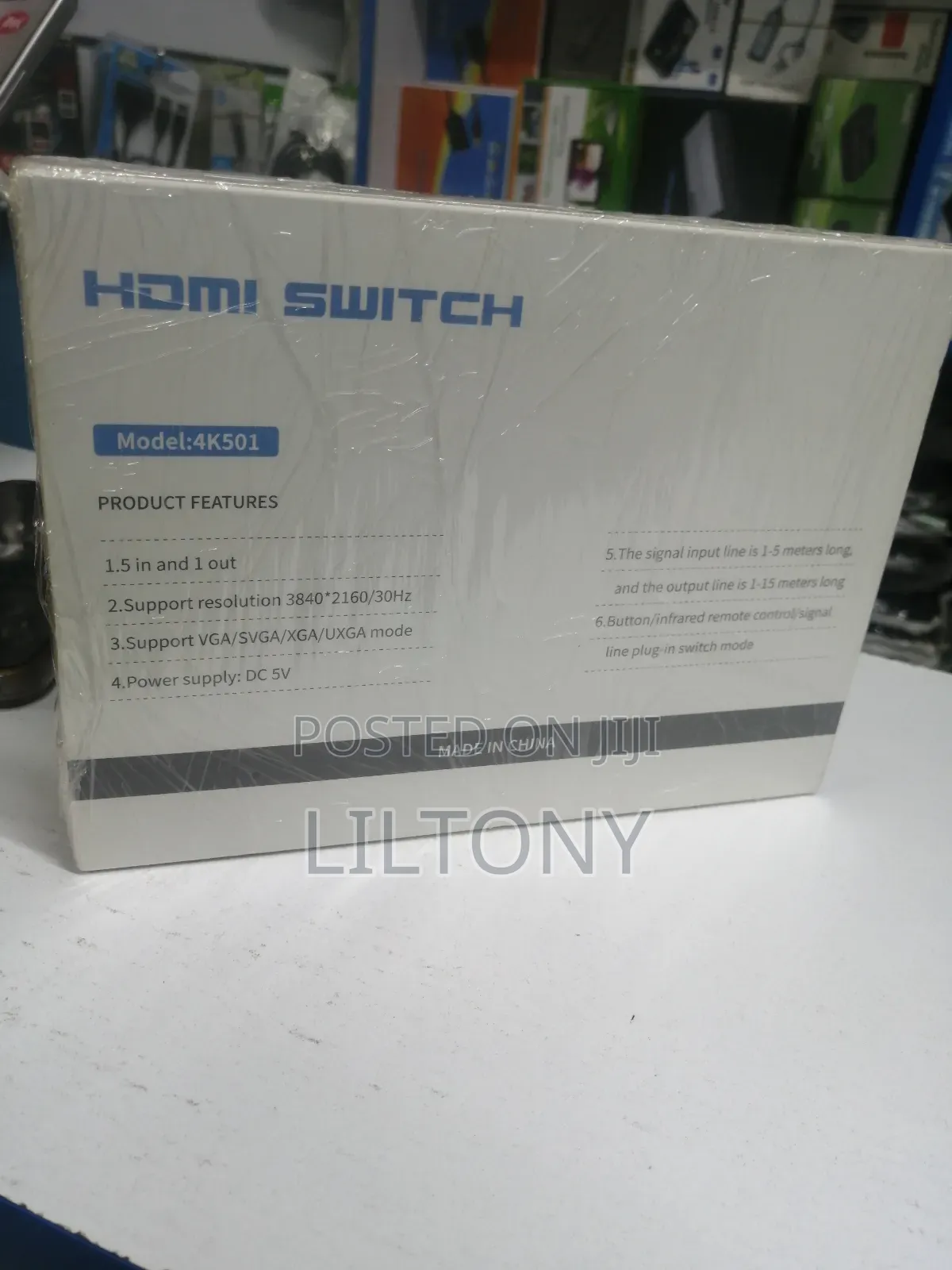 5 to 1 Powered Hdmi Switch