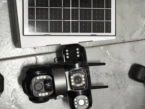 4g Video CCTV Camera With Triple Lens Cameras