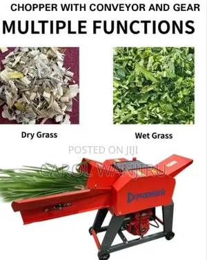 New Premier Chaff Cutter /Chopper With Conveyor and Gear