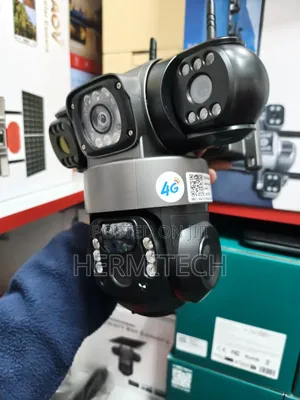 Triple View Triple Lens 4g Smart Solar Powered CCTV