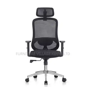 Black Ergonomic Mesh Adjustable Home Chair