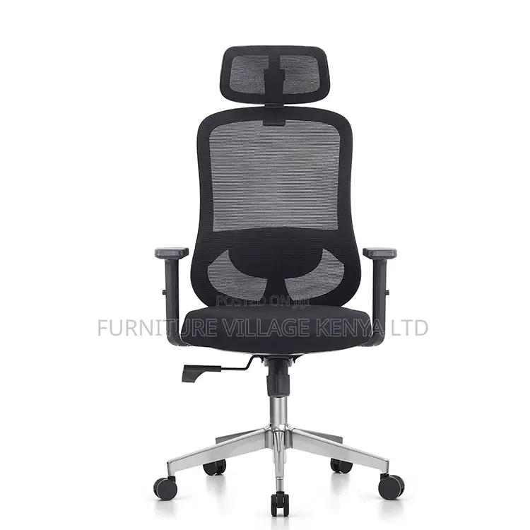 Black Ergonomic Mesh Adjustable Home Chair