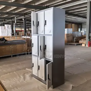 9-Door's Modern Gym Storage Locker Cabinet