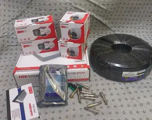 Smart Hybrid 4 Channel CCTV Kit//Hikvision 4 Channel CCTV Kit