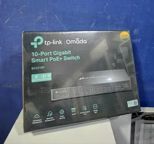 Tp-Link Tl-Sg2210p 8-Port Gigabit Smart Poe Switch With 2 SFP Slots