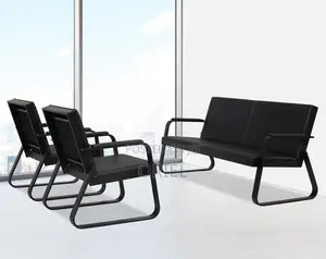 Office Waiting Bench : 5-Seater Reception Sofa