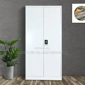 2-Door Full Steel Document Cabinet With Shelves