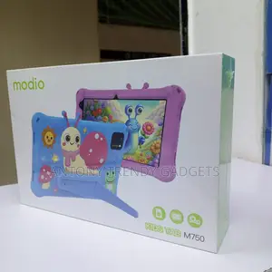 Modio M750 Kids Tablet 256gb Storage Durable Case Tablet