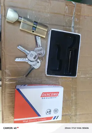 Top Security 5 Keys Door Cylinder