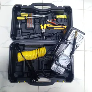 Double Cylinder Car Tire Air Compressor 150 Psi Repair Kit