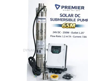 Premier Solar Dc Submersible Pump – 65m Head (24v, 250w)