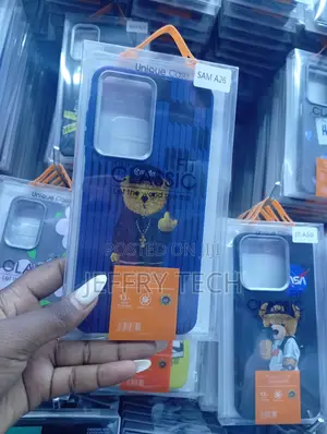 Samsung Galaxy A26 Case Featuring a Graphic of a Bear