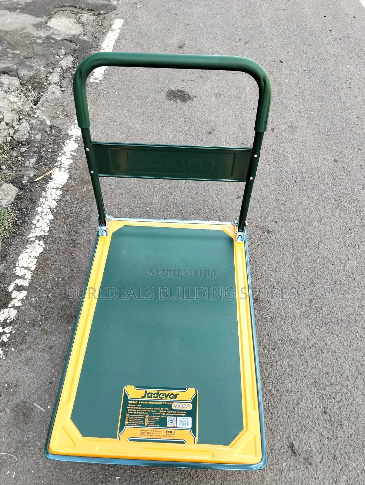 4-Wheel Platform Trolley, 150 Kg Capacity