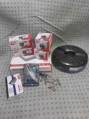 Hikvision 4 Channel CCTV Kit//Hikvision 4 Channel CCTV Kit-