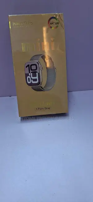 Haino Teko Sq-17 Mini Smartwatch, Mini Series Amoled Watch 3 Straps